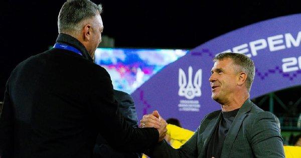 Ребров висловив свої вітання Шахтарю з нагоди тріумфу над Динамо в Кубку України: 