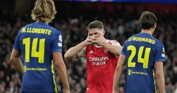 Дубль Дьокереша у відеоаналізі гри між Арсеналом та Атлетіко - 4:0.