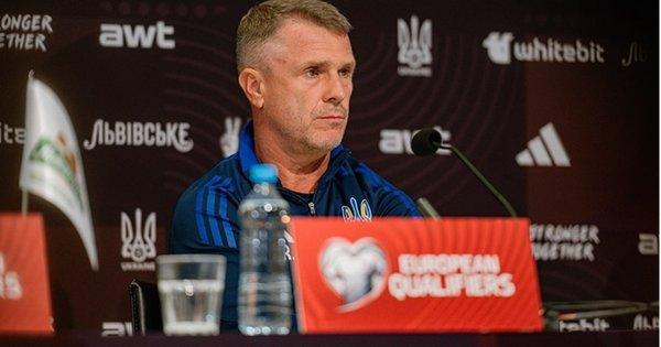 Франція - Україна: прес-конференція Реброва - акцент на значущість зустрічі, можливу ротацію складу та деталі підготовки до поєдинку.