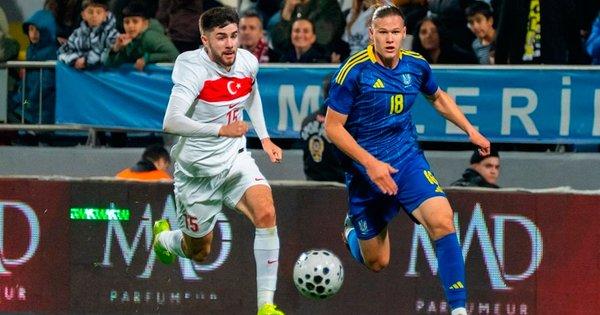 Україна зазнала поразки від Туреччини в кваліфікації на Євро-2027 серед гравців до 21 року. 