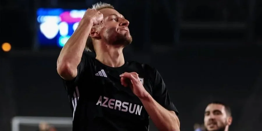 Завершивши гру, український футболіст на 93-й хвилині відзначився своїм першим голом у чемпіонаті Азербайджану цього сезону - дивіться відео!