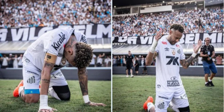 Неймар став рятівником для рідного клубу Сантос, зігравши три матчі, незважаючи на ін'єкції -- дивіться відео.