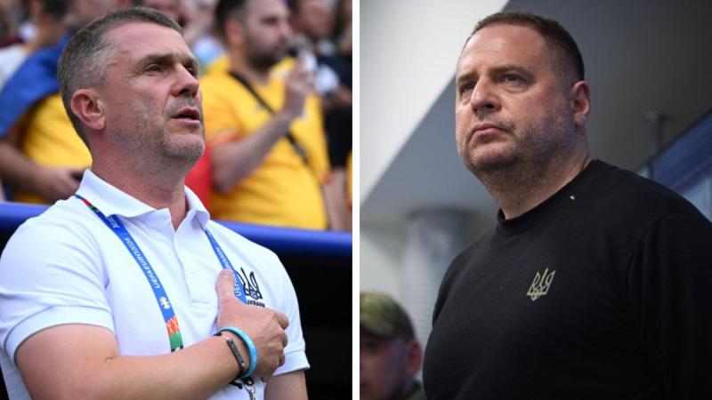 Єрмак і Ребров: як пов'язані керівник Офісу Президента та наставник національної збірної?