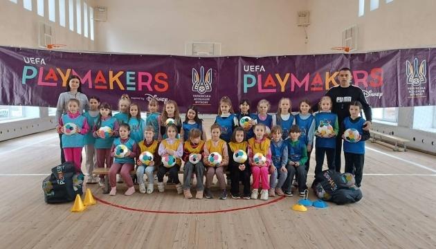 Проєкт UEFA PLAYMAKERS завітав до міста Новояворівськ.