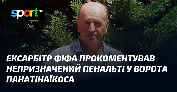 Ексарбітр ФІФА висловив свою думку щодо не призначеного пенальті у матчі з Панатінаїкосом.