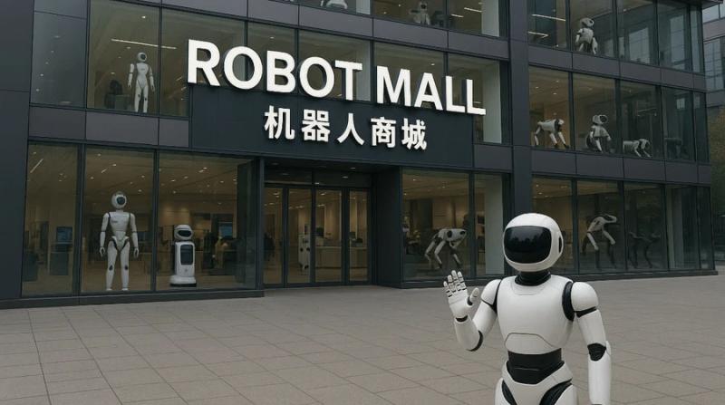 У Китаї з'явився Robot Mall — перший у країні торговий центр, спеціально створений для роботів.