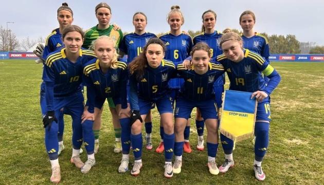 Дівоча футбольна команда України в матчі відбору на Євро зіграла внічию з румунською збірною.