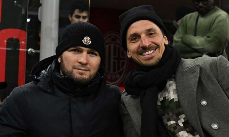 Златан Ібрагімович провів зустріч з Хабібом Нурмагомедовим – не пропустіть відео!