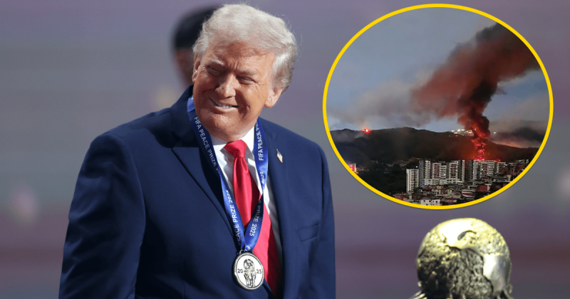 У зв'язку з бомбардуваннями Каракаса, з'явилися заклики позбавити Трампа 