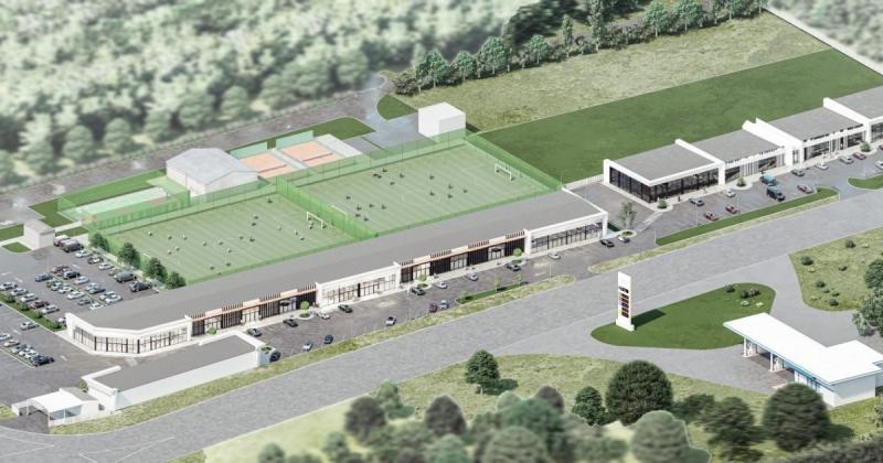 На в'їзді в Ужгород планується відкриття великого торгового парку з сучасною спортивною ареною, повідомляє Delo.ua.