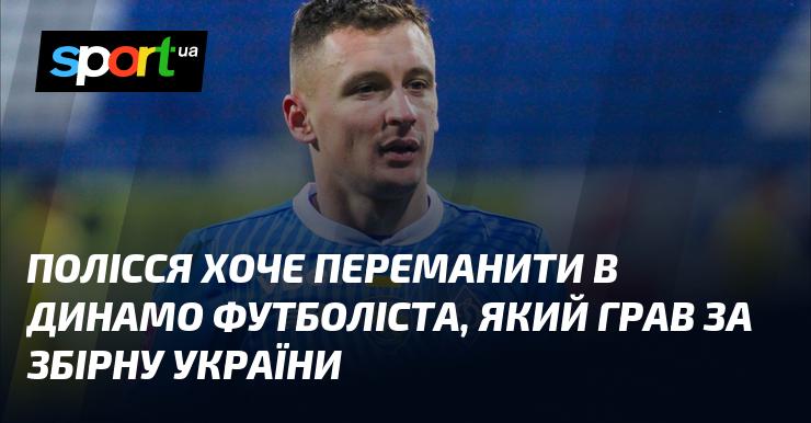 Полісся прагне залучити до своїх лав гравця, який виступав за національну збірну України, відправивши його з Динамо.