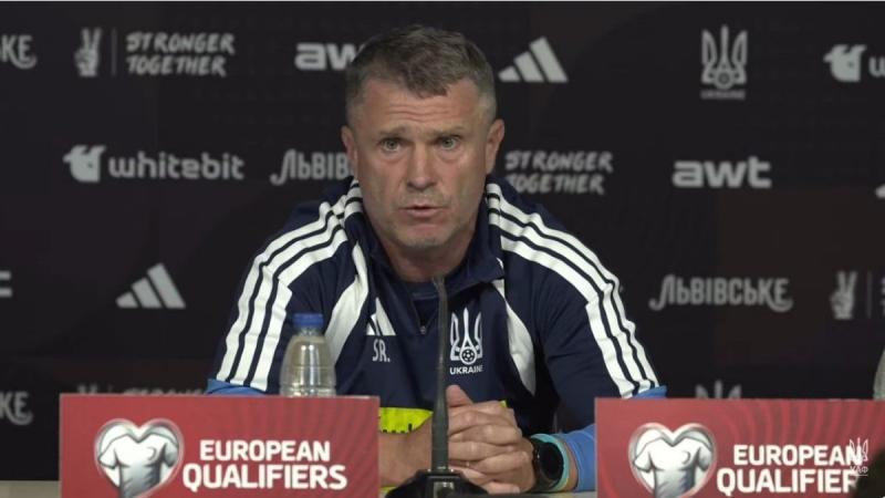 Україна - Швеція: прес-брифінг Сергія Реброва - заховав капітана, розкрив інформацію щодо Яремчука та вірить у Пономаренка - Футбол24