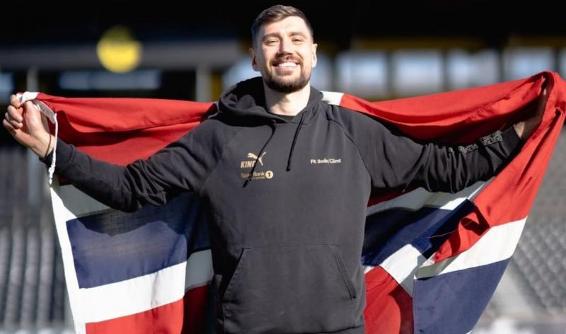 Микита Гайкін, гравець Буде-Глімт, вирішив відмовитися від російського громадянства і отримав норвезький паспорт.
