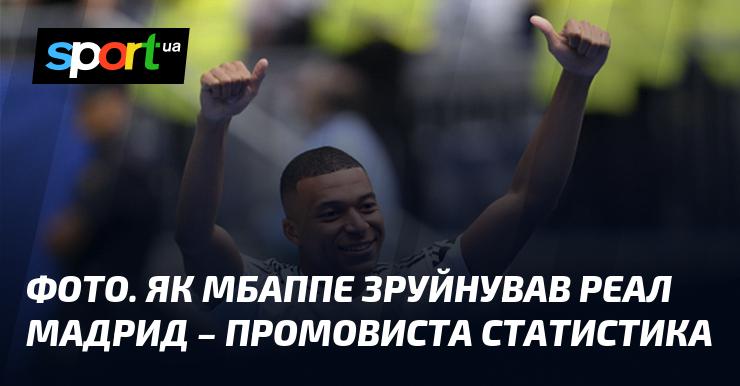 ФОТО. Як Мбаппе розгромив Реал Мадрид - вражаюча статистика.