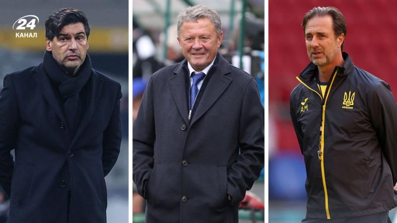 Хто ж може очолити збірну України: ключові претенденти на місце Реброва.