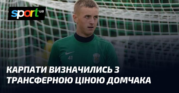 Карпати встановили трансферну вартість Домчака.