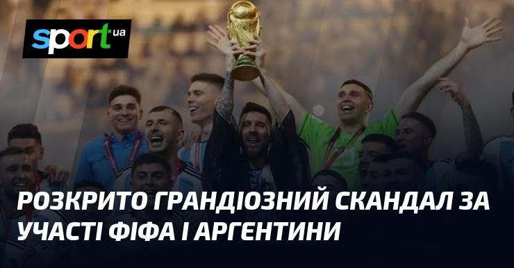 Виявлено величезний скандал, в якому замішані ФІФА та Аргентина.