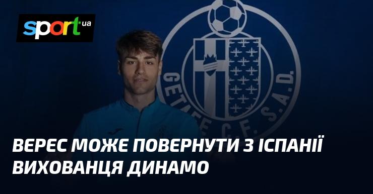 Верес може повернути вихованця Динамо з Іспанії.