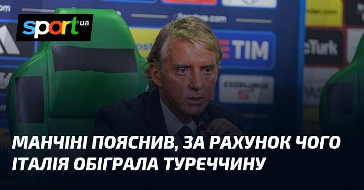 Манчіні розкрив секрети перемоги Італії над Туреччиною.