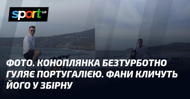 Зображення. Коноплянка насолоджується прогулянками Португалією. Вболівальники закликають його приєднатися до національної команди.